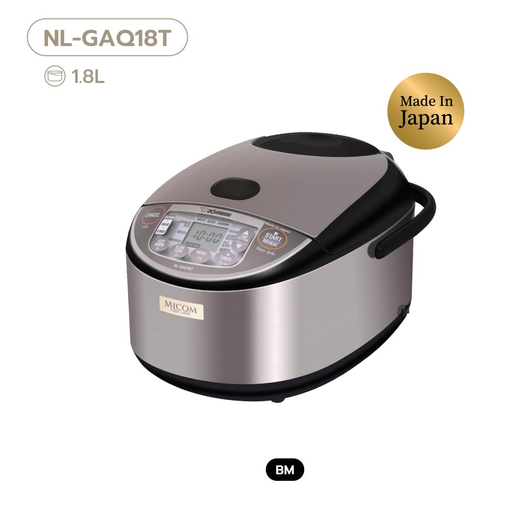 Zojirushi Microcomputer System (Micom) Rice Cooker Made in Japan (NL-GAQ)