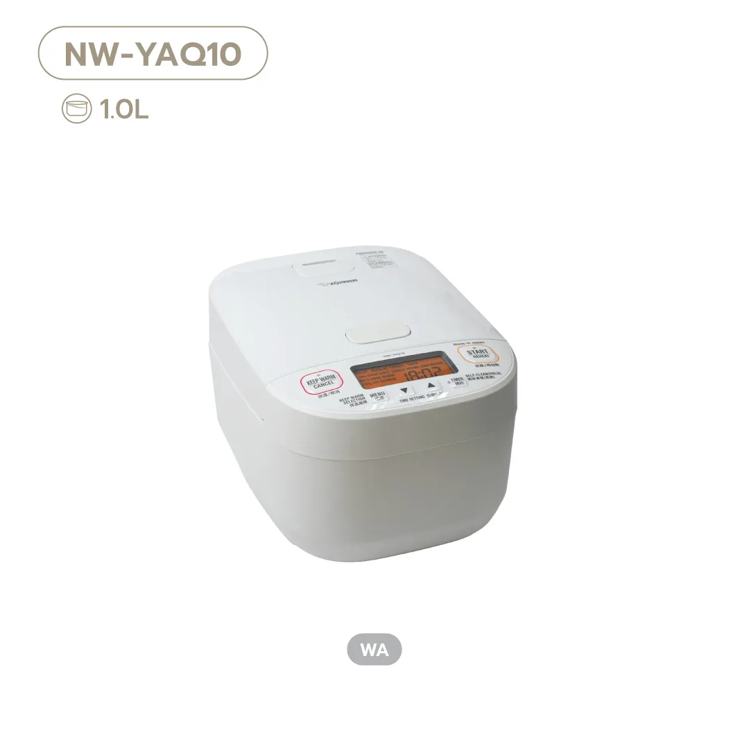 Zojirushi Induction Heating Pressure (IH Pressure) Rice Cooker Made in Japan (NW-YAQ)